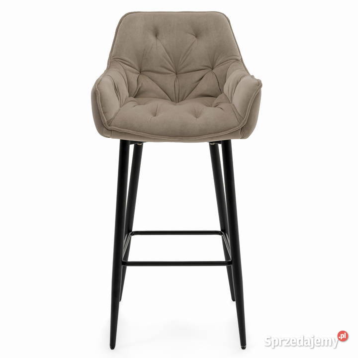 Ciemnobeżowy Hoker Tapicerowany Siena Wysyłka wielkopolskie Tarchały Małe sprzedam