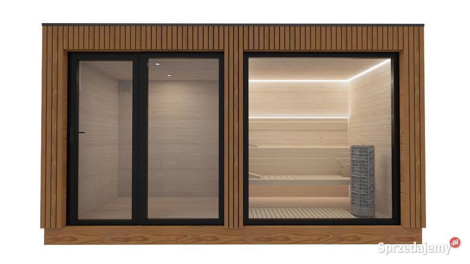 Sauna ogrodowa Sven XL 450 x 225 Bielsko-Biała