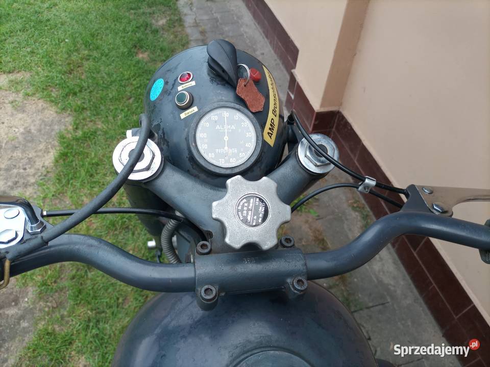 Szwajcarski Motocykl Wojskowy Condor A 580 pozostałe Konin