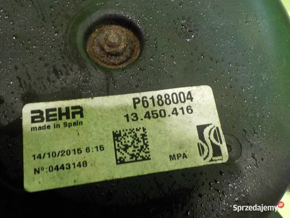 OPEL CORSA E 12 B 15r HB 5D wentylator chlodnicy Układ chłodzenia Suków