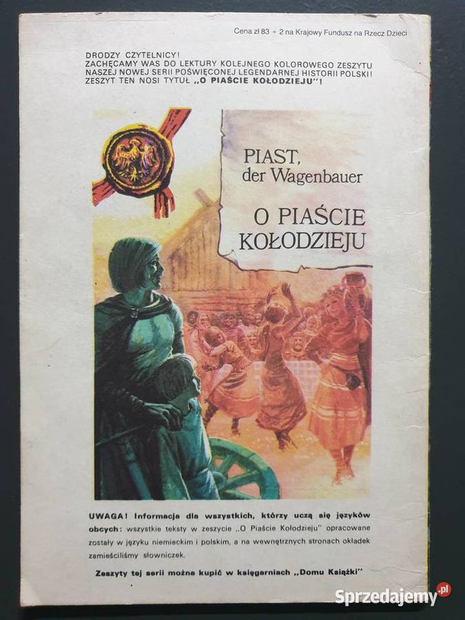 Opowieść o Popielu i Myszach jęz niemiecki sprzedam