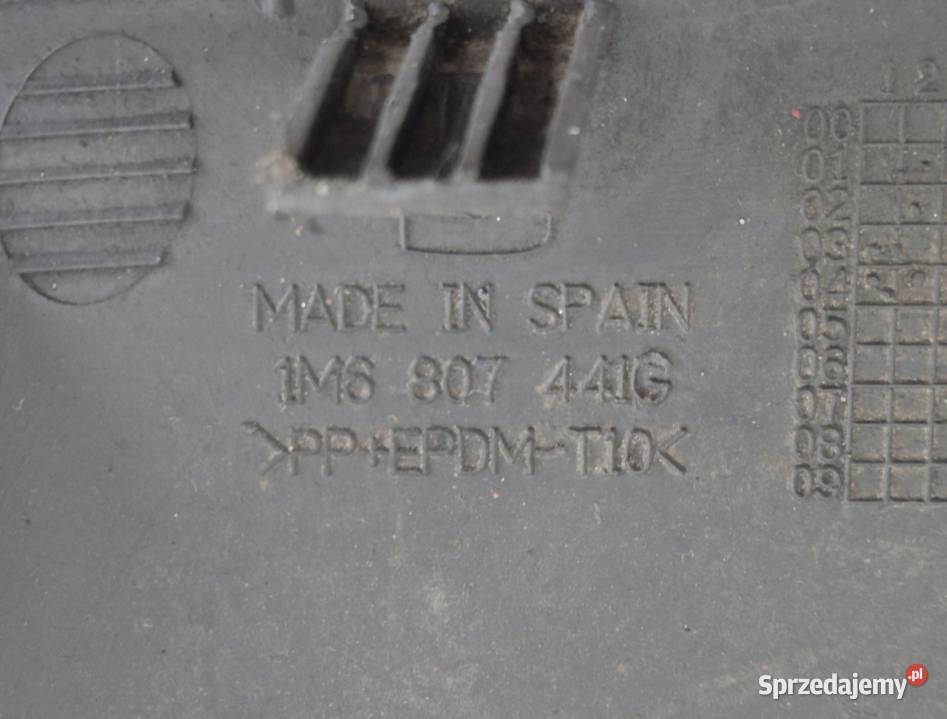 ZAŚLEPKA ZDERZAKA TYŁ HAKA SEAT LEON I 1 CUPRA Działoszyce sprzedam