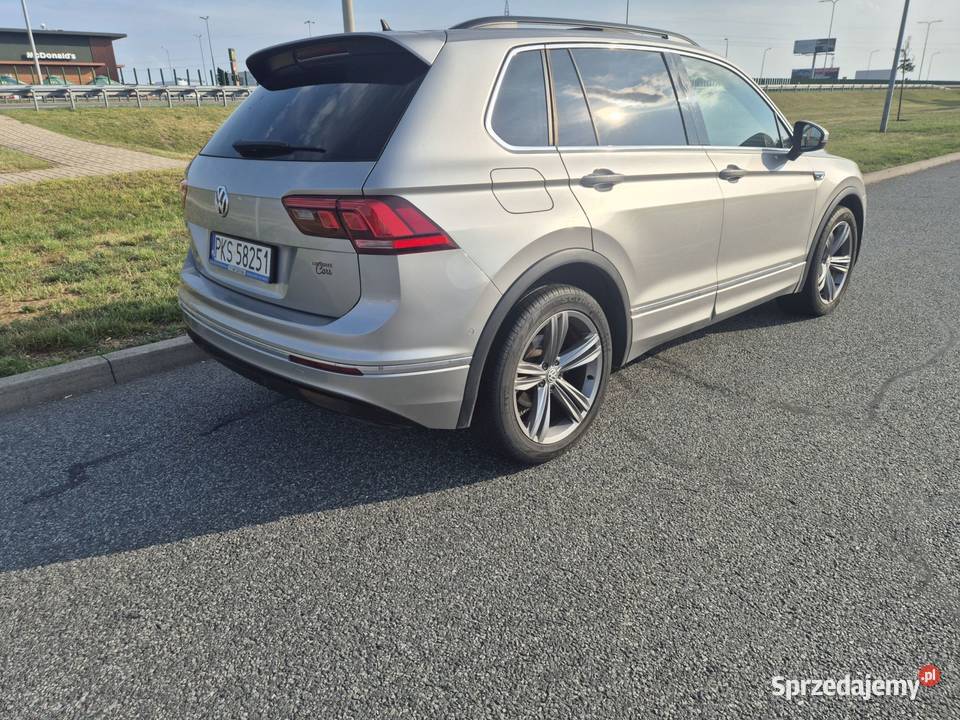 VW Tiguan 20TDI 150 RLine 2018r wielkopolskie Śmigiel