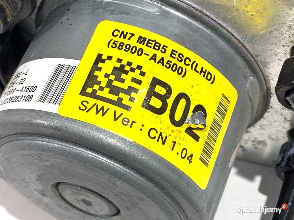 POMPA ABS HYUNDAI ELANTRA VII 58900AA500 16 123 podkarpackie sprzedam