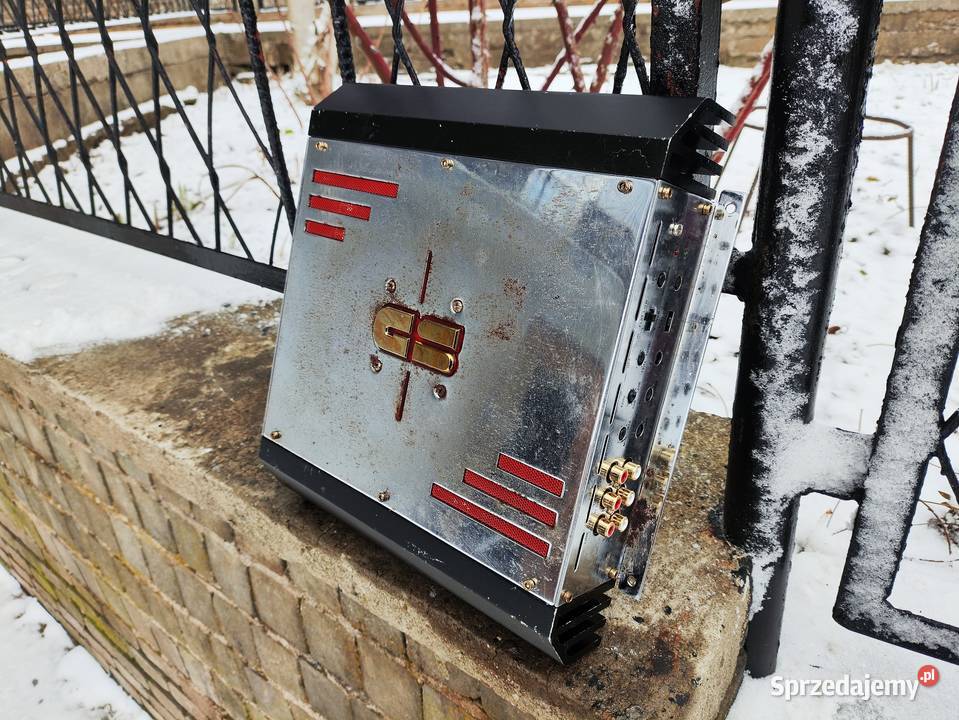 Wzmacniacz samochodowy 4 kanałowy GS Audio 4300S Niegowonice