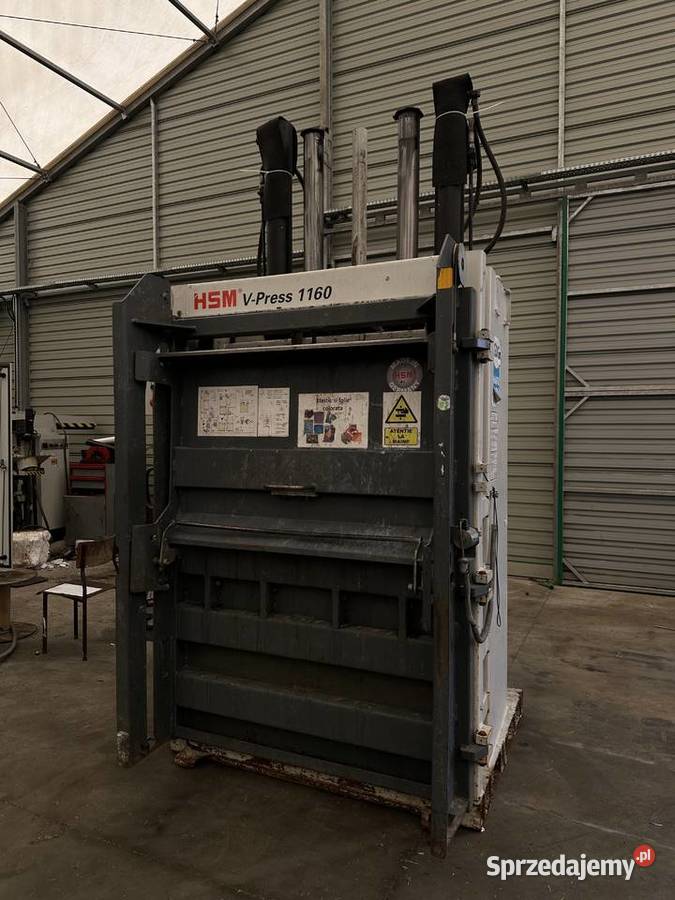 Belownica zgniatarka prasa hsm kujawsko-pomorskie