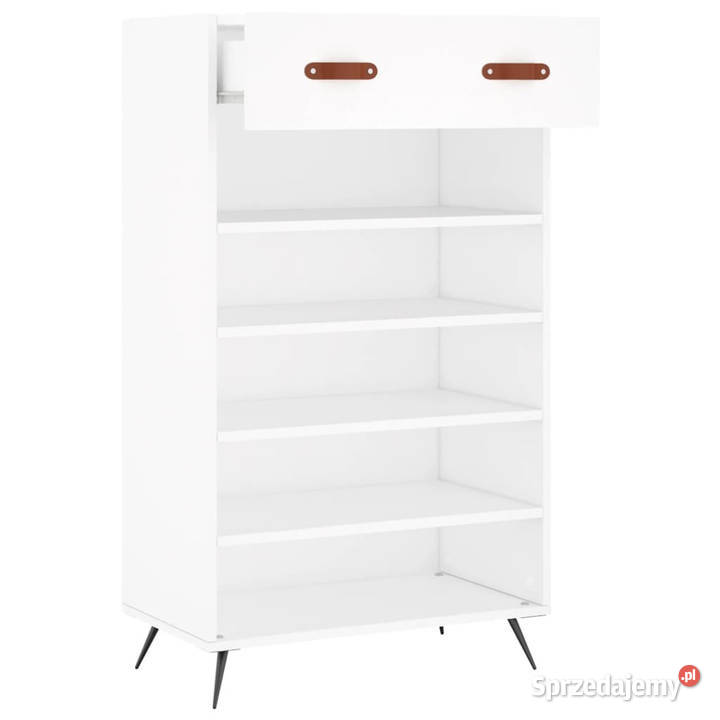 Szafka na buty biała 60x35x105 materiał Warszawa