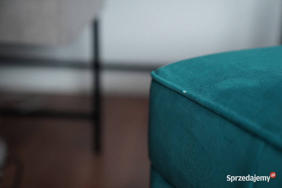 Fotel uszak podnóżekpufa 112cm Kąty Wrocławskie