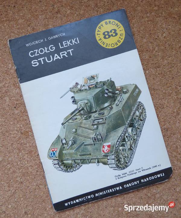 Gawrych Czołg lekki Stuart Warszawa