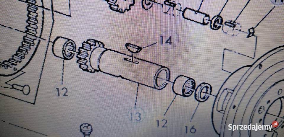 Tulej koło Zębate John Deere 205420562058 CTS Drohiczyn
