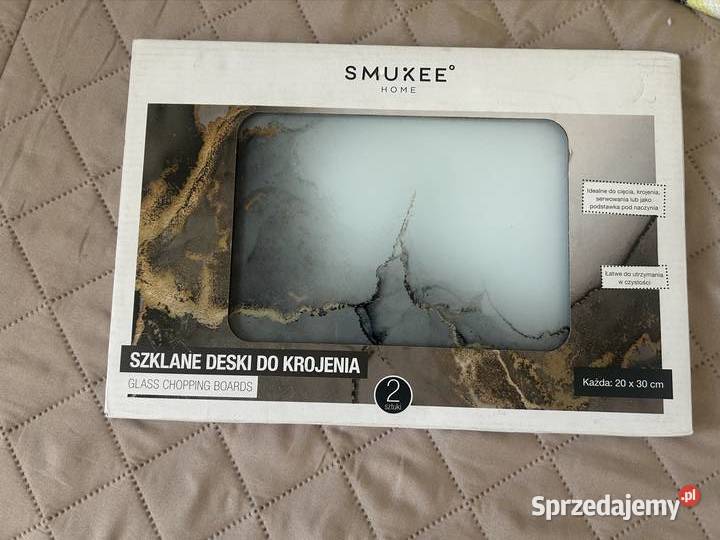 SMUKEE Szklana deska do krojenia 20 x 30 2 Gliwice sprzedam