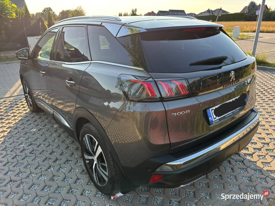 Peugeot 3008 15 GT Line blue hdi immobilizer Brzezia Łąka