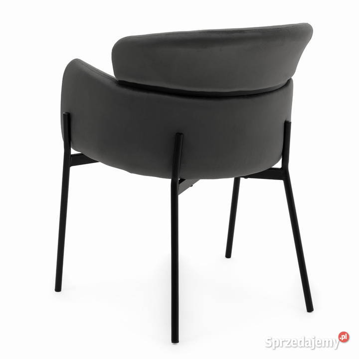 Krzesło Tapicerowane Bolzano Ciemnoszare Wysyłka Tarchały Małe