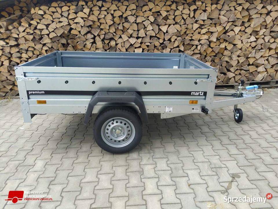 Lekka przyczepa wym 201x126x40 jednoosiowa Lublin