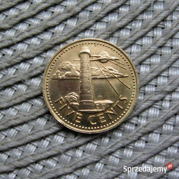 Barbados 5 Cent 1973r wielkopolskie Kalisz