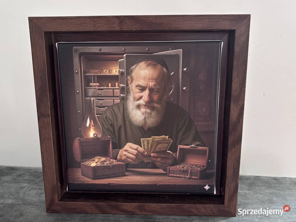 Portret Żyda liczącego banknoty