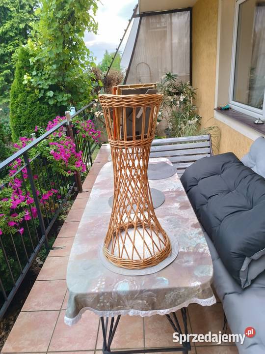 Kosz wiklinowy kwietnik biblioteczka Pozostałe Bolesławiec