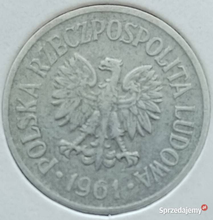 20 Groszy 1961 r 4 PRL Piękne Kolekcje wielkopolskie Konin