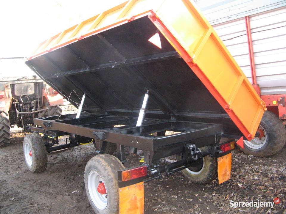 przyczepa kaczuszka d 35 wywrot 732 nowe burty nieuszkodzony mazowieckie Garwolin