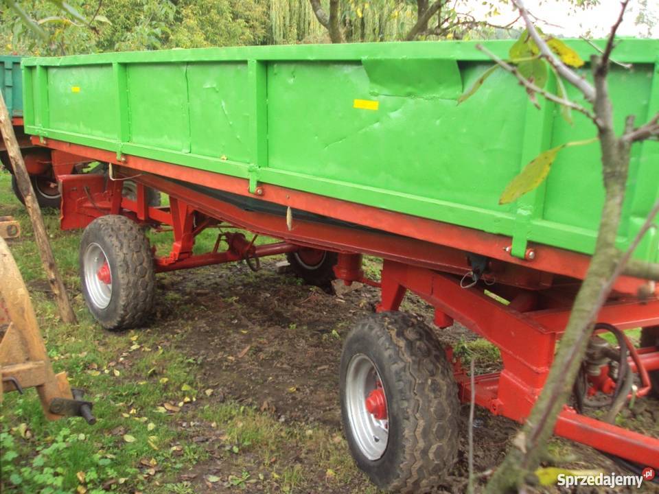 przyczepa wywrotka d47 dokumenty nieuszkodzony Przyczepy rolnicze Przemyśl