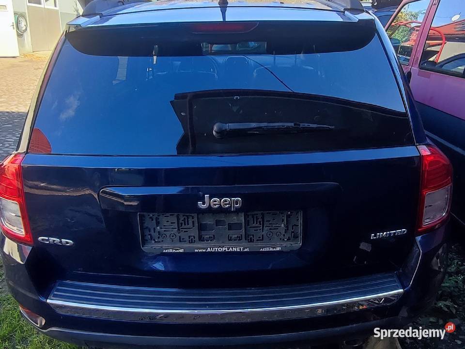 JEEP COMPASS KLAPA TYLNA KOMPLETNA BEZ BLENDY osobowe Trzebnica