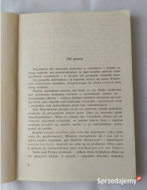 WSPOMNIENIA NIEBIESKIEGO MUNDURKA Wiktor sprzedam