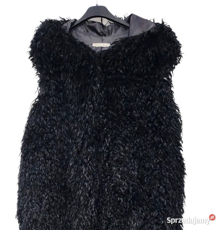 Nowe futerko sztuczne Lama z kapturem i pomorskie Wejherowo