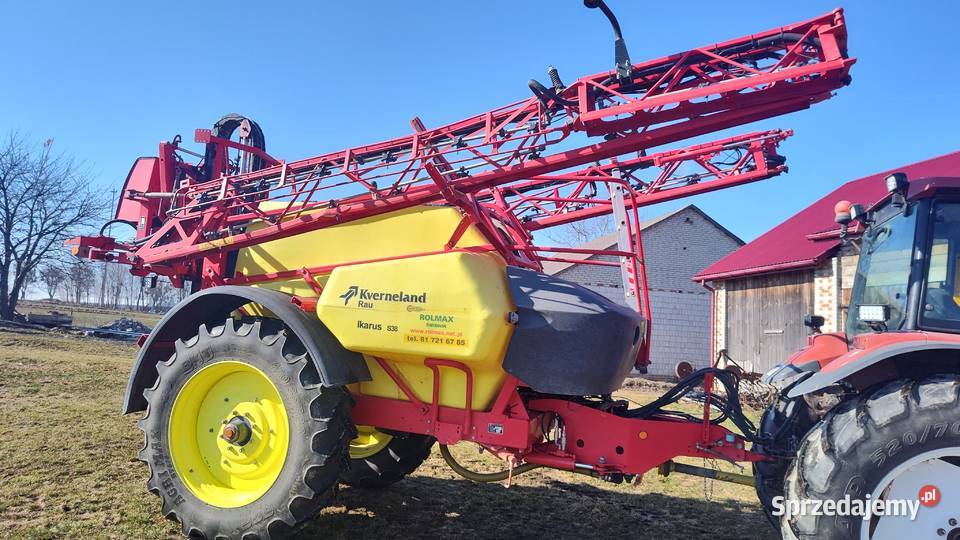 Opryskiwacz Kverneland RAU IKARUS S 38 Horsch lubelskie Żółkiewka-Osada sprzedam