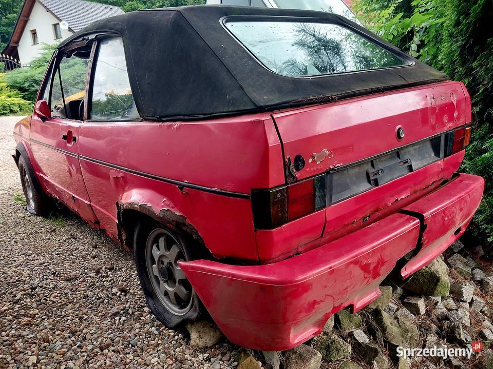 Vw Golf mk1 cabrio Samochody osobowe Lwówek Śląski