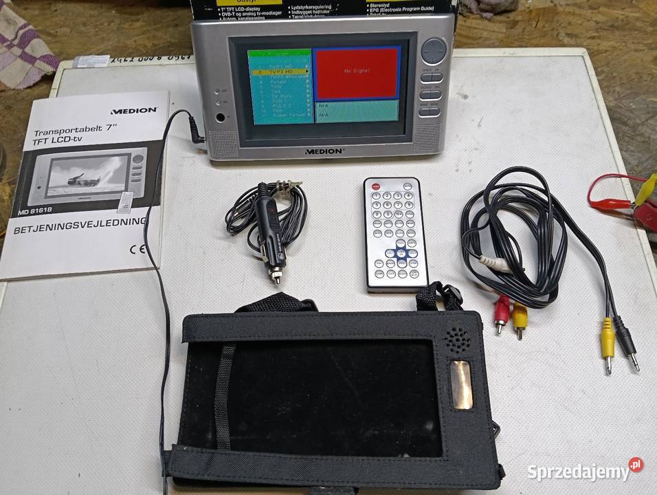 Przenośny telewizor Medion MD30108 Drążdżewo Nowe sprzedam