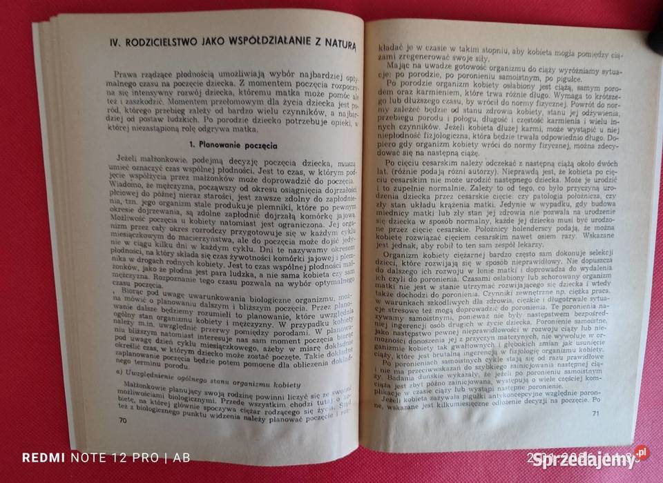 Odpowiedzialne rodzicielstwo K Kosmala H rodzina, ciąża, wychowanie Katowice