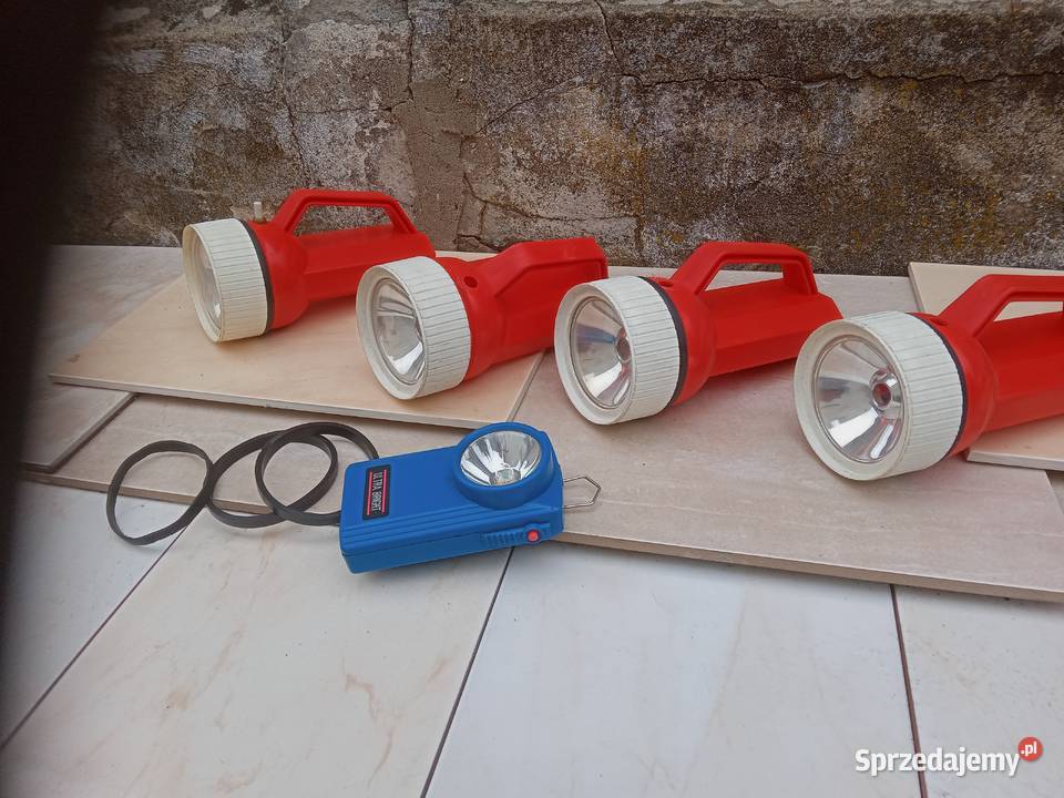 Latarki z PRLu Antyki Częstochowa