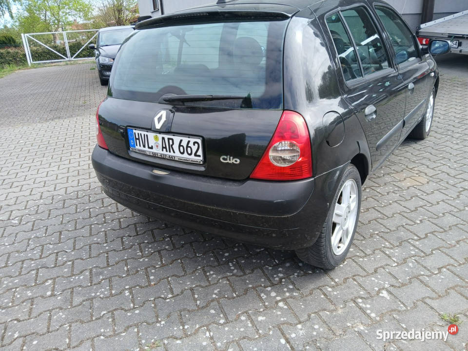 Renault Clio 12i 5 drzwi klima alufelgi stanBDB elektryczne lusterka Gryfino sprzedam