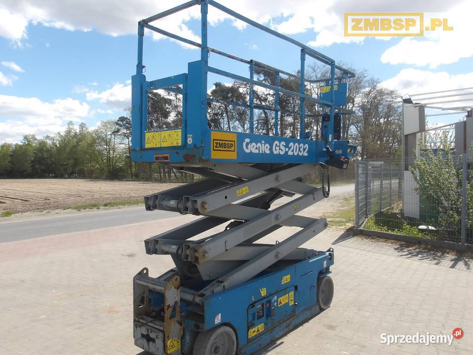 Podnośnik nożycowy8m GENIE GS2032 wielkopolskie