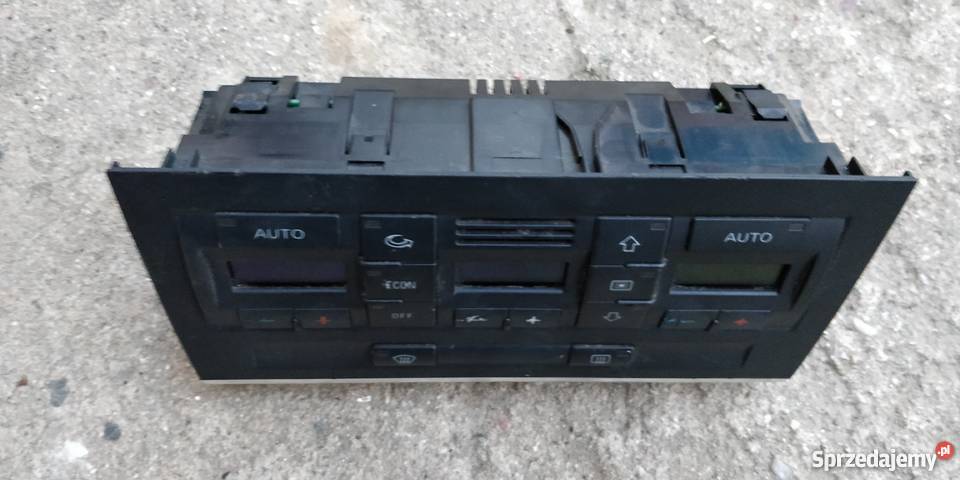 Panel klimatronik 2DIN Audi A4 B6 Wąsosz