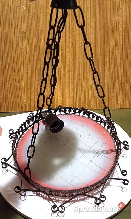 Sprzedam 2 lampy wiszące kute Kraków sprzedam