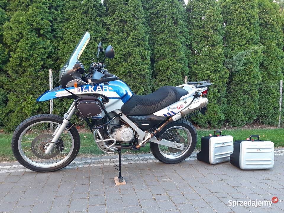 BMW F650 GS wersja Dakar ładny serwis adv Yamaha mazowieckie Suchożebry