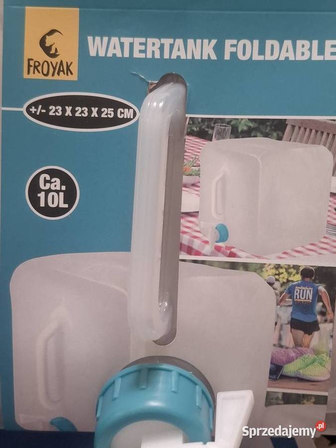 Składany kanister na wodę 10L Froyak Nowy Sprzęt kuchenny mazowieckie Otwock