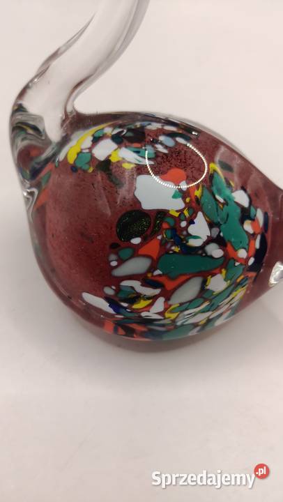 Figurka przycisk do papieru duży łabędź lubelskie