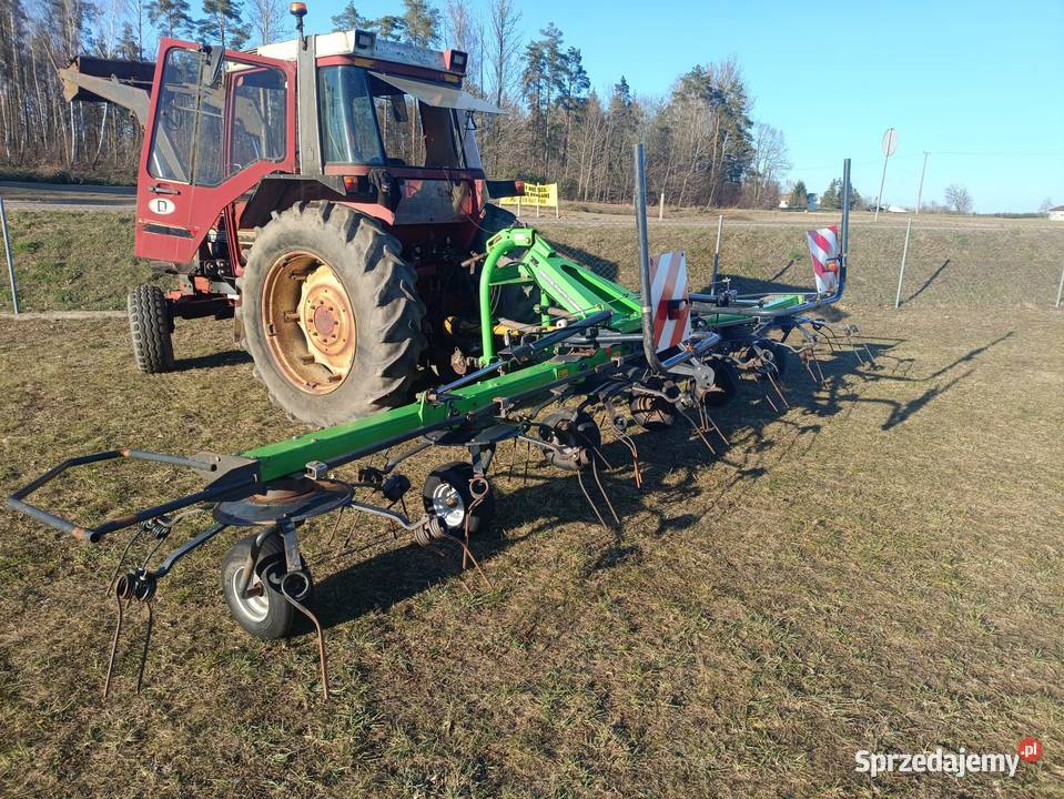 DeutzFahr Przetrząsacz Przetrząsarka Deutz Fahr nieuszkodzony Stężyca