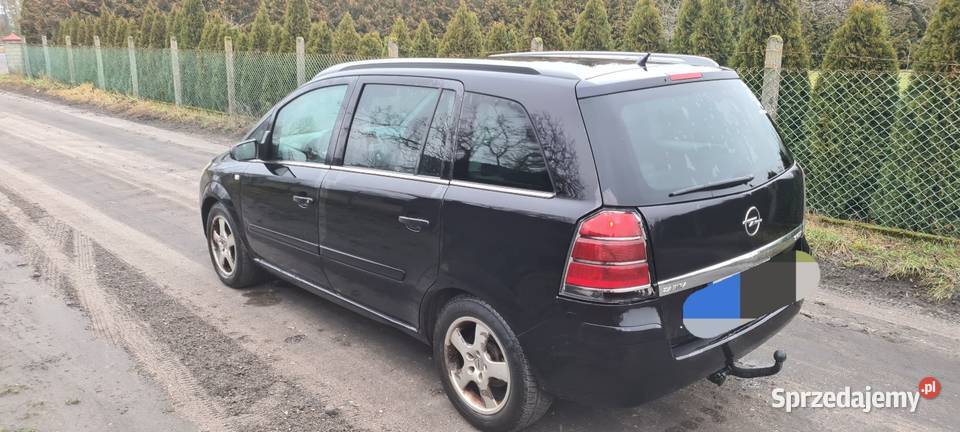 Opel Zafira 2007rrej 2013r7osobowa zarejstrowana manualna Grudziądz