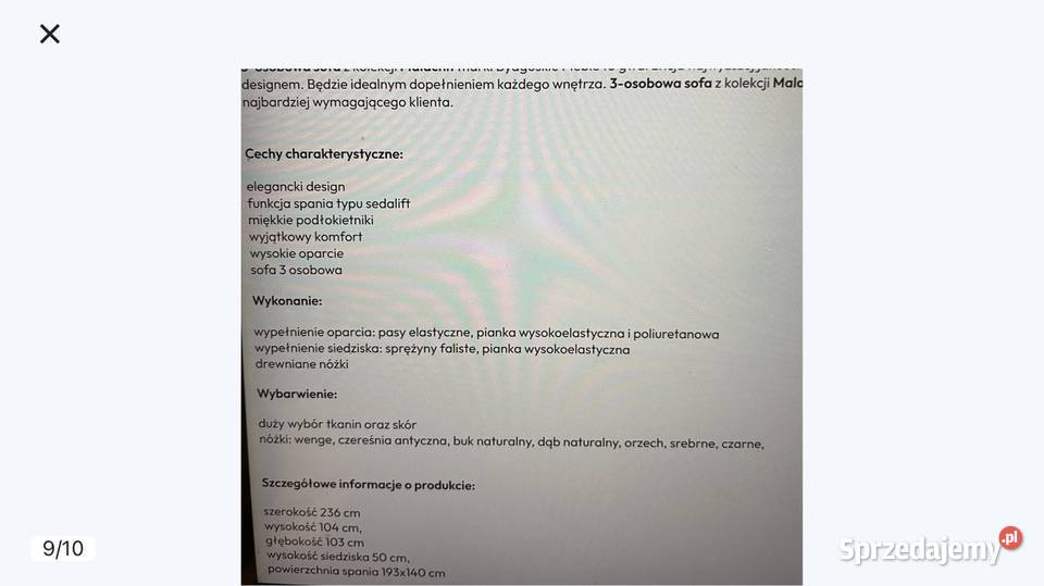 Sofa rozkładana i łóżko dwuosobowe w jednym Sofy i kanapy Kraków