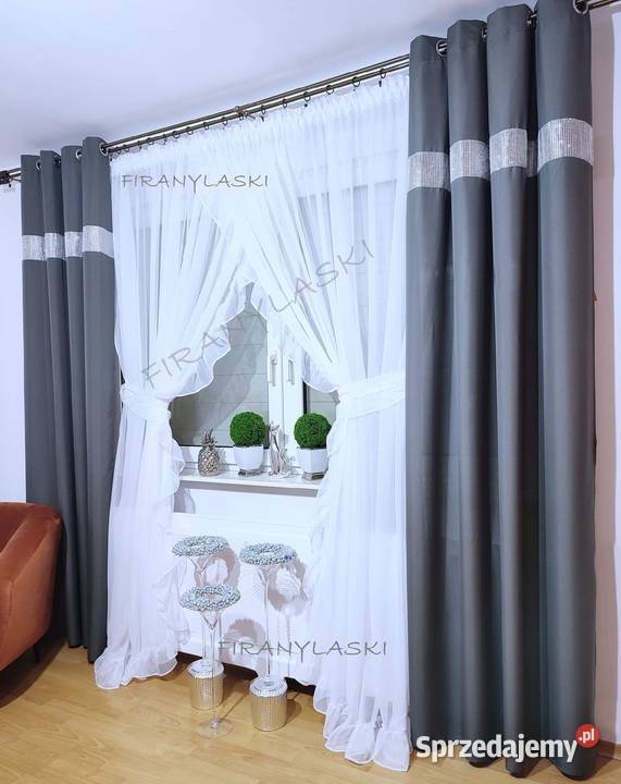 Firana 400x250 Firany gotowe falbanki firanki Wałbrzych