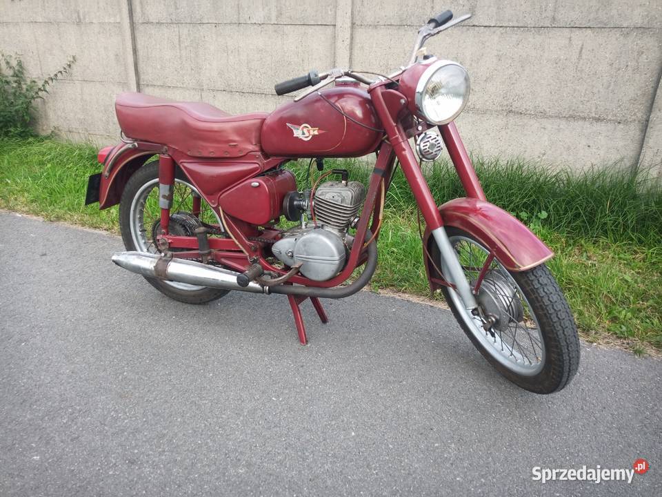 Motocykl WSK Z2 1961 Ozorków