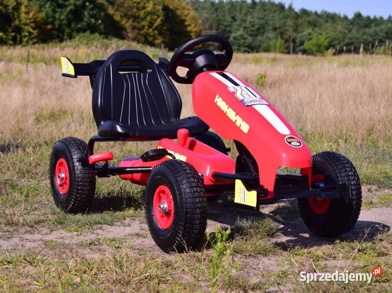 BAWIBUS pojazd GOKART NA PEDAŁY pompowane koła Myszków sprzedam