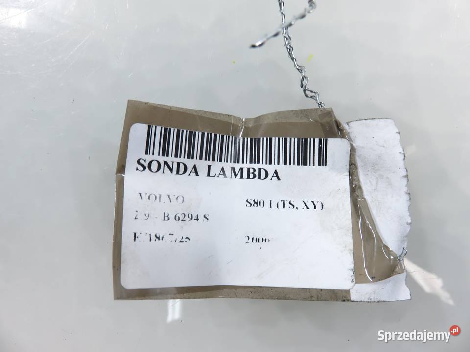 SONDA LAMBDA VOLVO S80 I TS XY 29 B 6294 S Sondy lambda małopolskie sprzedam