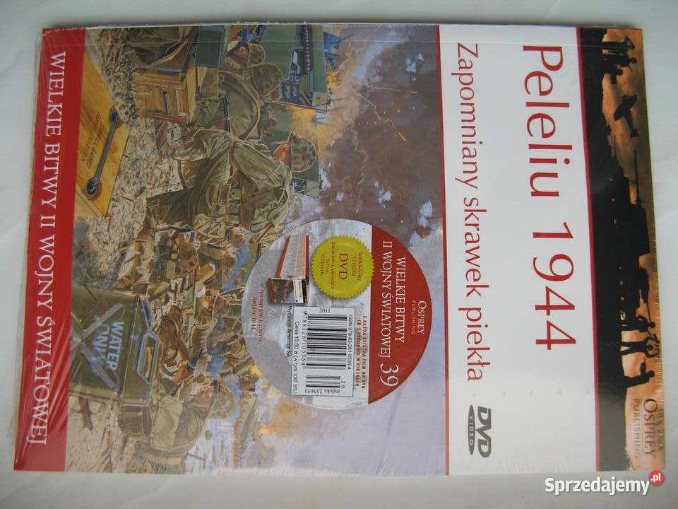 Osprey Peleliu 1944 książka film DVDNowa historia, archeologia wielkopolskie Poznań sprzedam