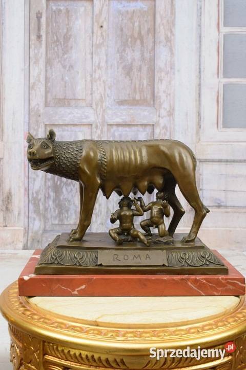 Wilczyca Kapitolińska Romulus i Remus Figura z Kraków