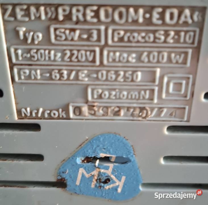 Sokowirówka Predom z czasów PRLU 1974r z Wadowice