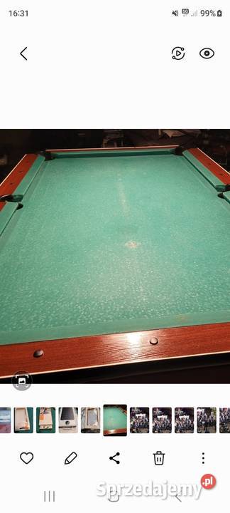 Stol bilardowy 7 FT z kamiennym blatem Bąków